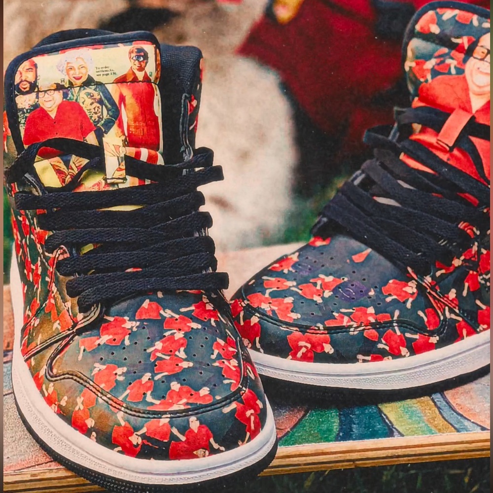 Air DeVitos AKA Danny Dunks - Always Sunny Sneakers